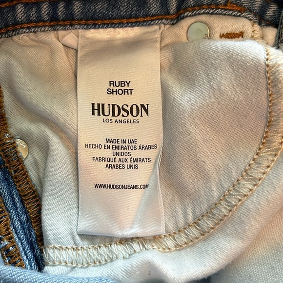 Hudson Jeans Ruby Short Mid Rise Size 26 - Picture 10 of 16